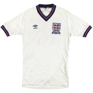 1984-87 England Umbro U-21 Match Issue Home Shirt #15 M - England / Excellent / Medium
