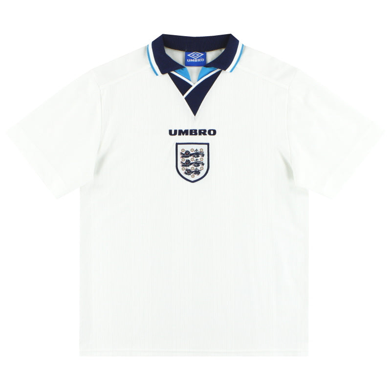 1995-97 England Umbro Home Shirt XL - England / Excellent / XL