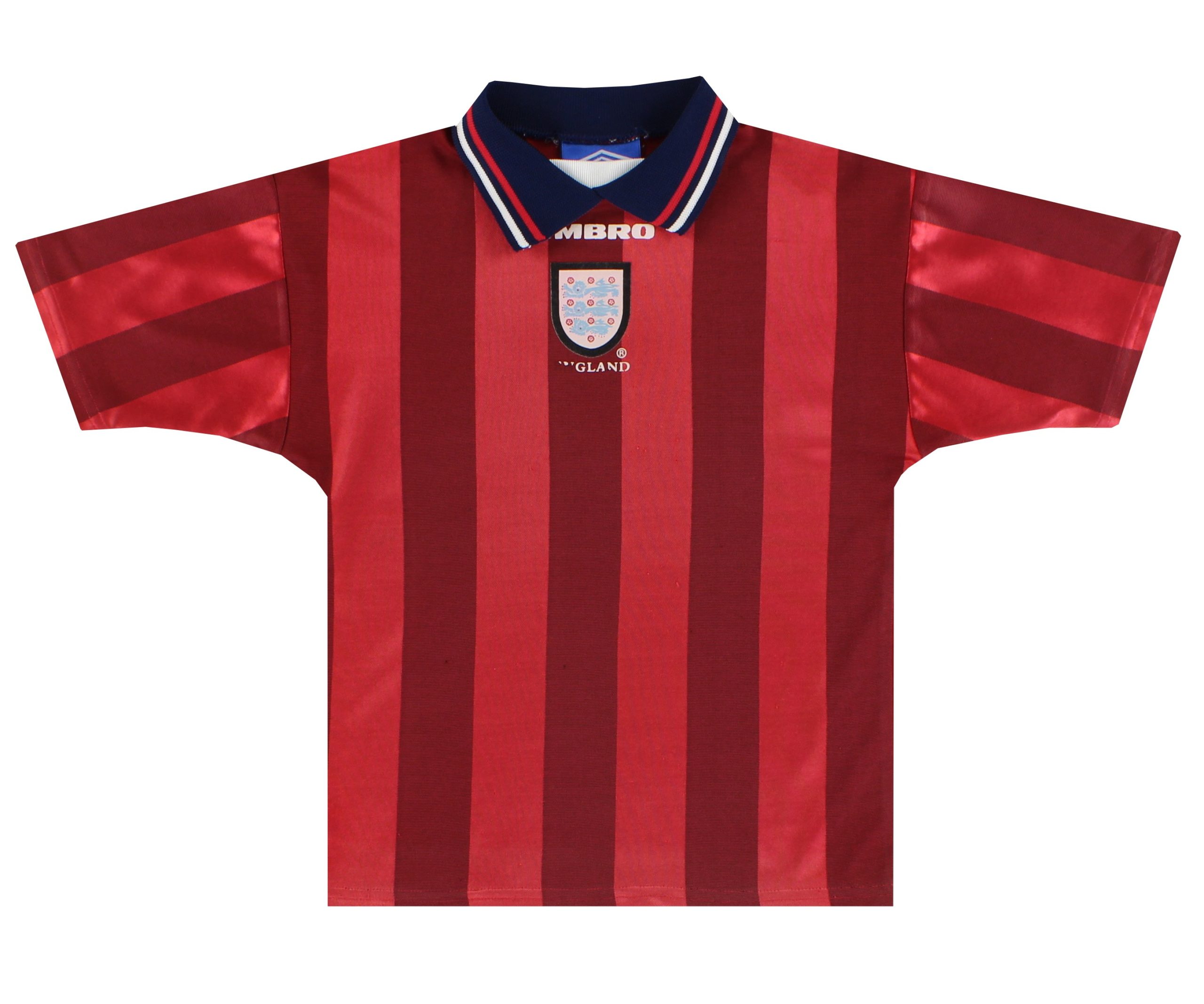 1997-99 England Umbro Away Shirt Y - England / Very good / Youth