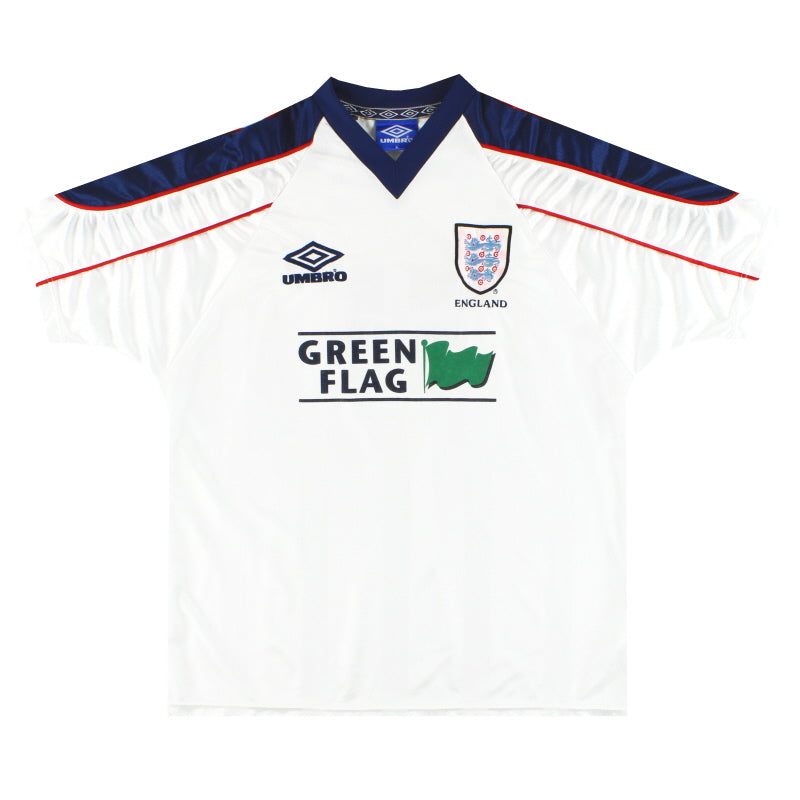 1998-99 England Umbro Training Shirt M - England / Excellent / Medium