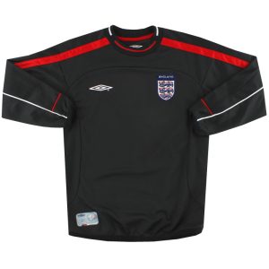 2001-03 England Umbro Goalkeeper Shirt Y - England / Excellent / Youth