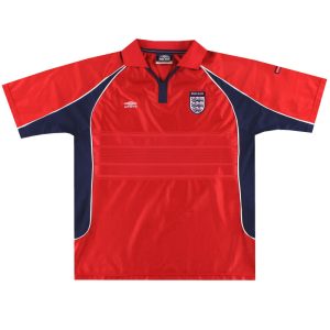 2001-03 England Umbro Training Shirt XXL - England / Excellent / XXL