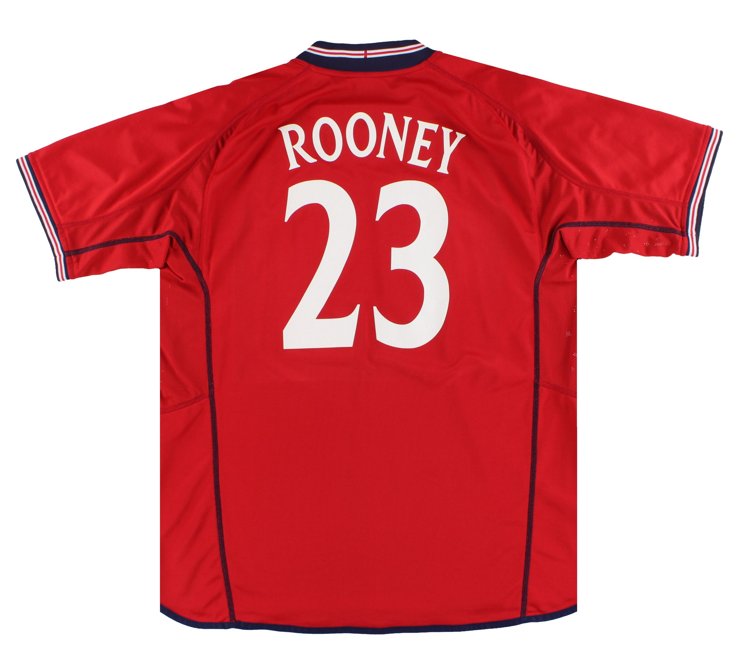 2002-04 England Umbro Away Shirt Rooney #23 XL - England / Excellent / XL