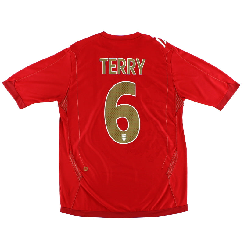 2006-08 England Umbro Away Shirt Terry #6 XL - England / Excellent / XL