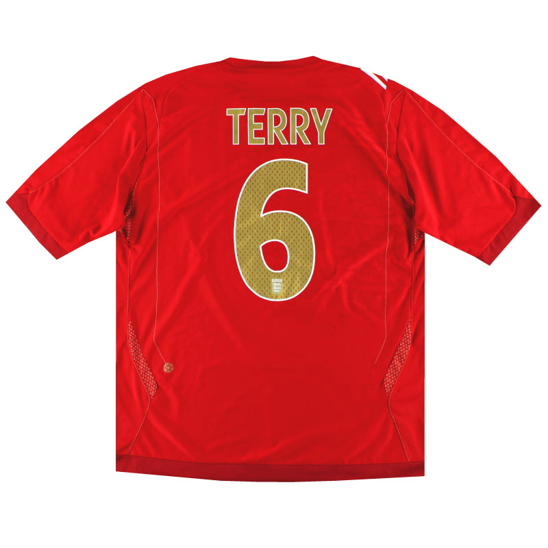 2006-08 England Umbro Away Shirt Terry #6 XL - England / Excellent / XL