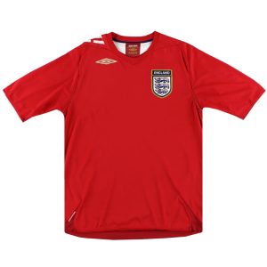 2006-08 England Umbro Away Shirt XL - England / Excellent / XL