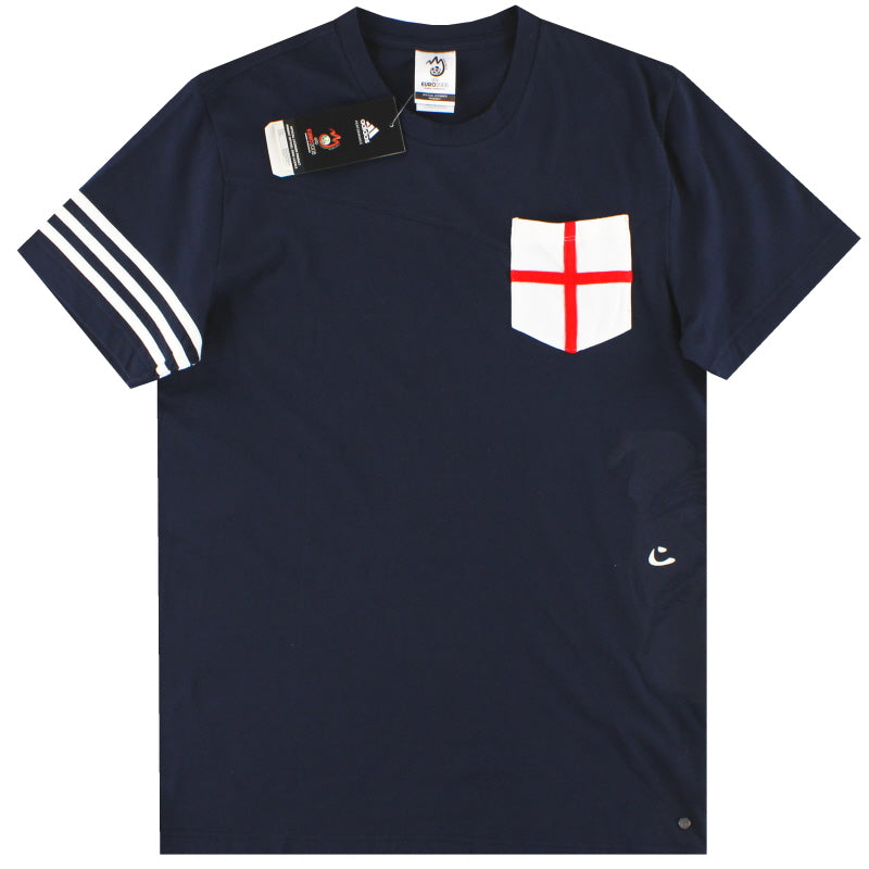 2008 England adidas Crew Tee *w/tags* M - England / w/tags / Medium