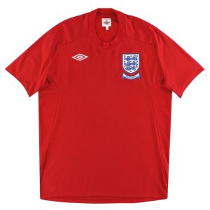 2010 England Umbro 'South Africa' Away Shirt L - England / Excellent / Large