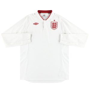 2012-13 England Umbro Home Shirt L/S XL - England / Very good / XL