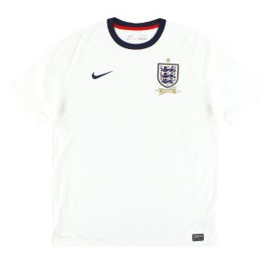2013 England '150th Anniversary' Nike Home Shirt M - England / Excellent / Medium