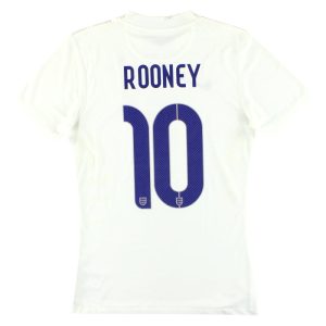 2014-15 England Nike Authentic Home Shirt Rooney #10 S - England / Excellent / Small