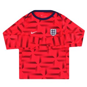 2023-24 England Nike Player Issue Pre-Match Shirt L/S - England / Excellent / Medium