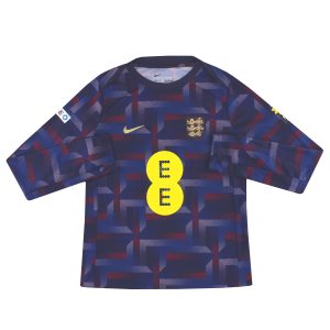 2024-25 England Nike Player Issue Pre-Match Shirt L/S - England / Excellent / Medium