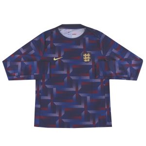 2024-25 England Nike Player Issue Pre-Match Shirt L/S - England / Excellent / XL