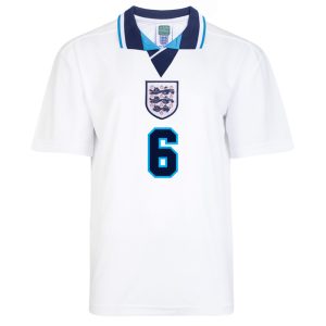 England 1996 Euro No6 Southgate Retro Shirt