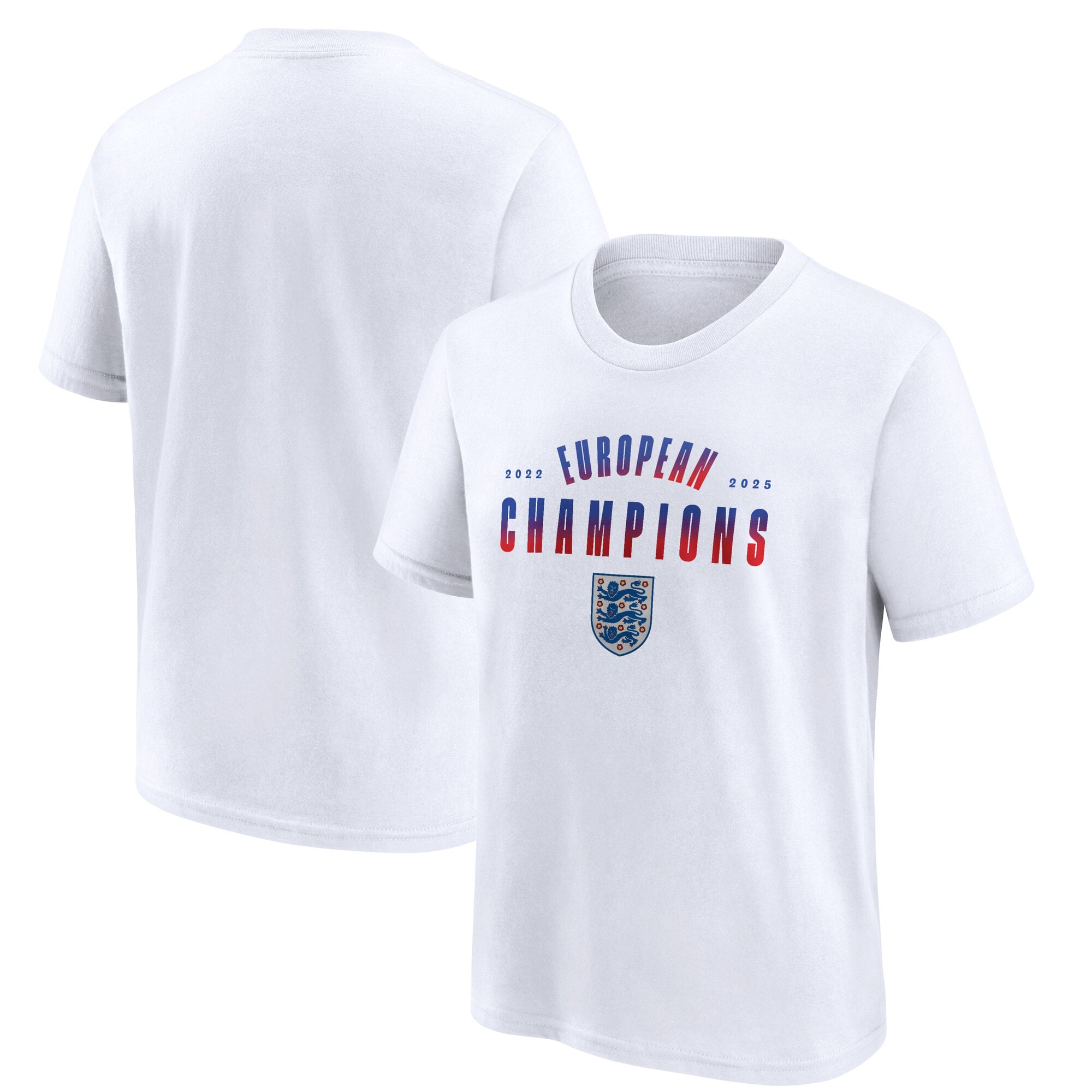 England Lionesses Stack Winners T-Shirt - White - Kids