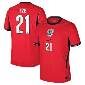 England Nike Away Aero-FIT Match Shirt 2026 with Eze 21 printing