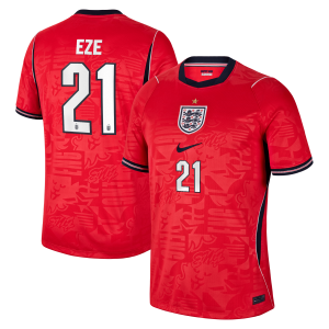 England Nike Away Stadium Shirt 2026 with Eze 21 printing