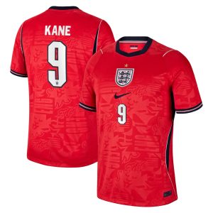 England Nike Away Stadium Shirt 2026 with Kane 9 printing