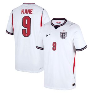 England Nike Home Aero-FIT Match Shirt 2026 - Kids with Kane 9 printing
