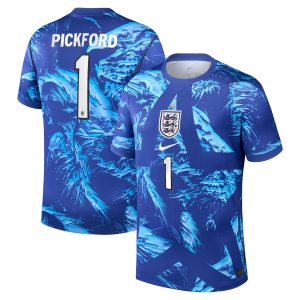 England Nike Stadium Goalkeeper Shirt 2026 with Pickford 1 printing